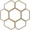Ekena Millwork Florin Wood Fretwork Pierced Ceiling Medallion, Birch, 28"OD x 12"ID x 1/4"T CMWP28X28X0250FOBI - alternate 3